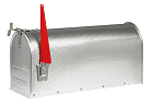 Alu US Mailbox Aluminium