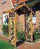 Pergola Rosenbogen Holz