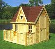 Kinder-Spielhaus Holz