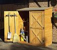 Gartenschrank Geräteschrank Holz Gartenschränke