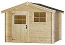 Blockbohlenhaus Gartenhaus 19 mm Blockbohlenh�user Gartenh�user Holz Blockbohlen-Gartenh�uschen
