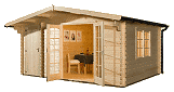 Blockbohlenhaus Gartenhaus 34 mm Blockbohlenh�user Gartenh�user Blockbohlengartenhaus
