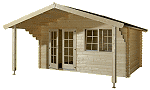 Blockbohlenhaus Gartenhaus 44 mm Blockbohlenh�user Gartenh�user Holzgartenhaus