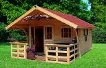 Bausatz Blockbohlenhaus Holz Blockbohlenhäuser