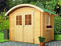 Gartenhaus Runddach, Runddachhaus und Tonnendachhaus, Gartenhaus Pultdach und Flachdach Gartenhaus Holz