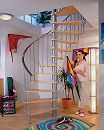 Spindeltreppe Stahl g�nstig Spindeltreppen Holz-Stufen