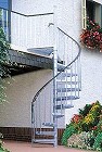 Au�entreppe Wendeltreppe Stahl Treppe Au�en Spindeltreppe Aussen-Treppen Stahl-Spindeltreppen Aussen Wendeltreppen