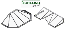 Vordach Alu Vord�cher Aluminium Haust�rvordach Aluminiumvordach Acryl-Glas Aluvord�cher